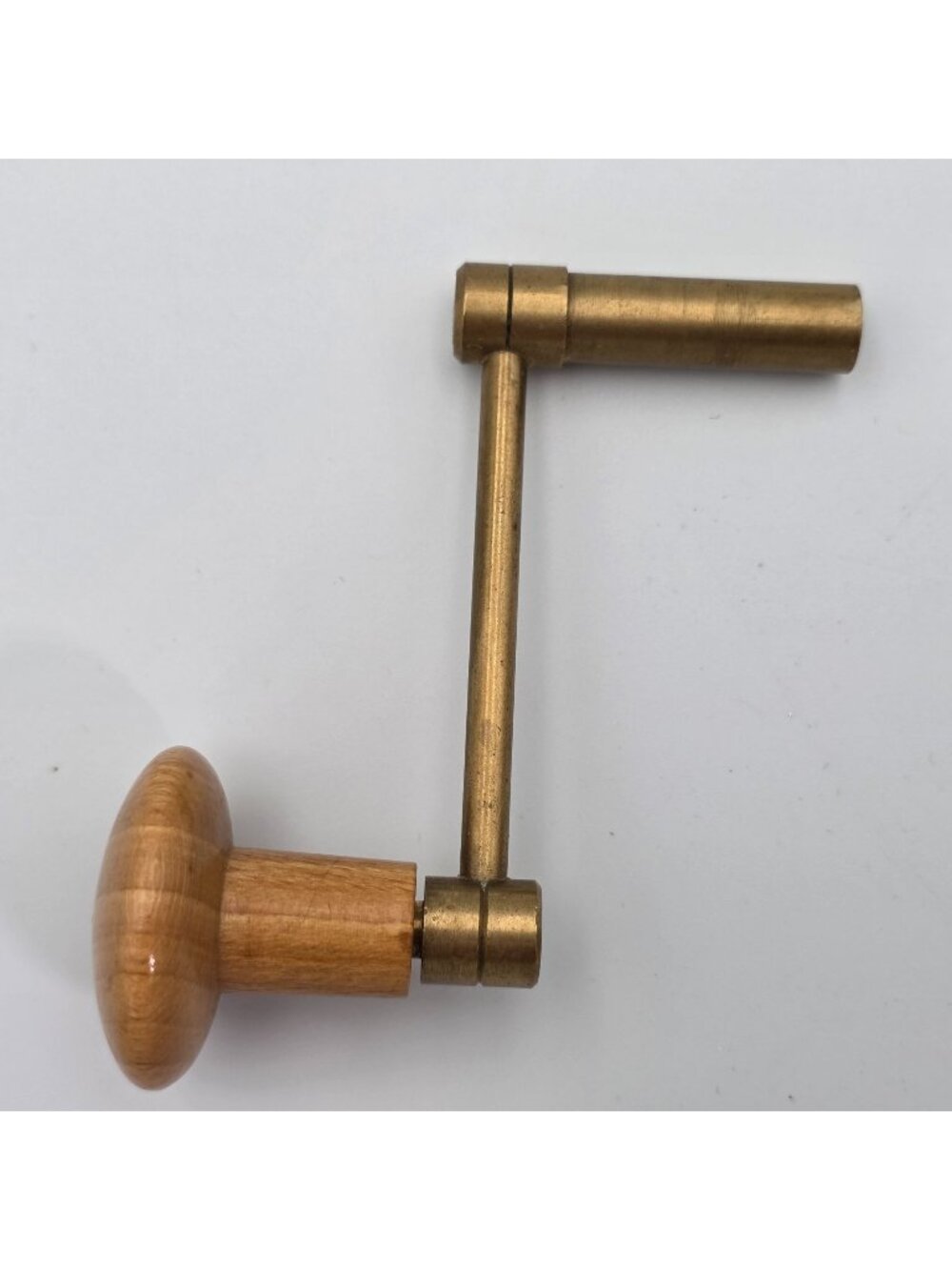 Antique Clock Key Grandfather or Grandmother Crank Key Mark #12 - 2cm